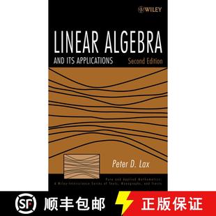 现货 线性代数及其应用 Linear Algebra And Its Applications, Second Edition [Wiley数学] [9780471751564]