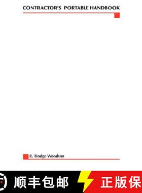【3-4周达】Contractor's Portable Handbook [9780070718364]