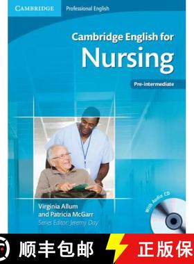 预订 Cambridge English for Nursing Pre-Intermediate Student's Book with Audio CD [With CD (Audio)] [9780521141338]