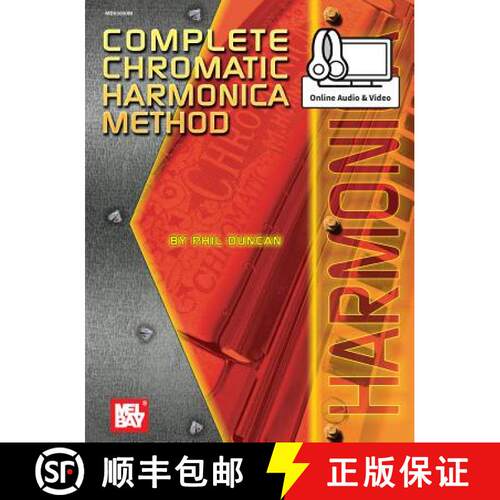 【3-4周达】PHIL DUNCAN:COMPLETE CHROMATIC HARMONICA [9780786689385]