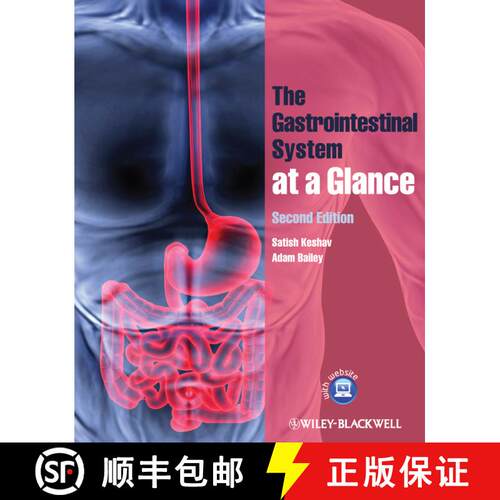 【3-4周达】The Gastrointestinal System At A Glance 2E [Wiley医学] [9781405150910]