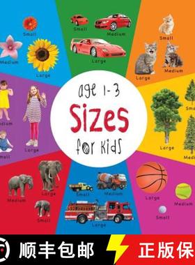 【3-4周达】Sizes for Kids age 1-3 (Engage Early Readers: Children's Learning Books) with FREE EBOOK [9781772260854]