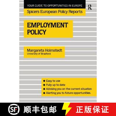 【3-4周达】精装 SPICERS,EMPLOYMENT POLICY [9781138425453]