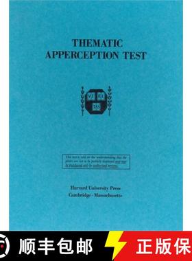 【3-4周达】Thematic Apperception Test: - Student Manual with cards [9780674877207]