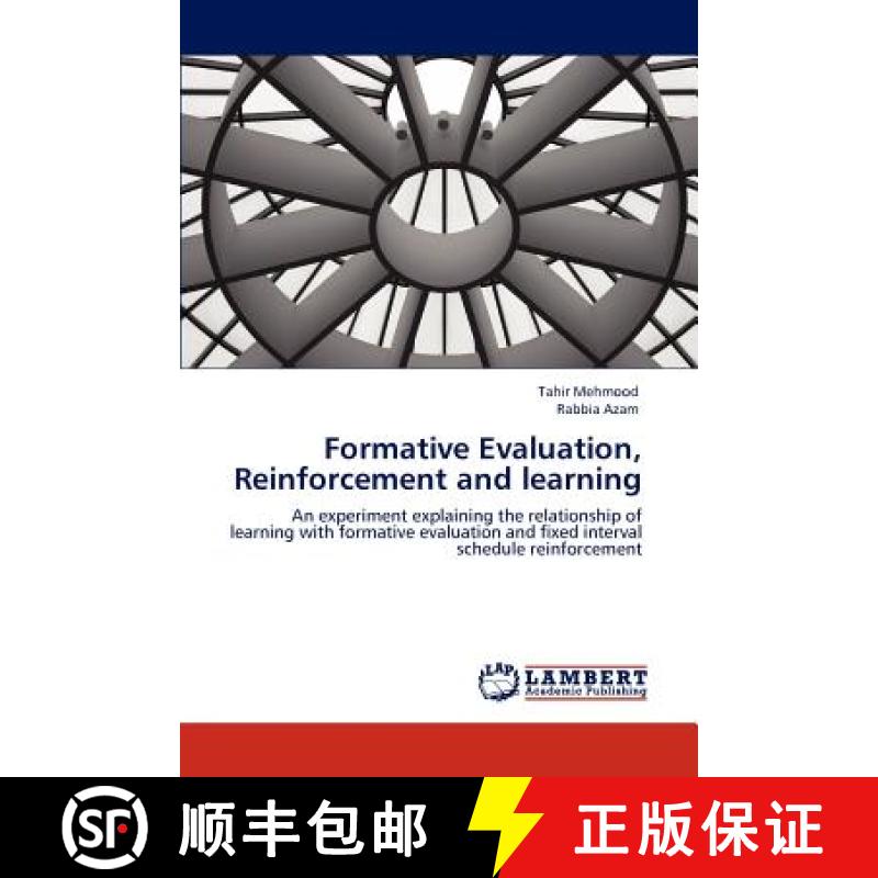 预订 Formative Evaluation, Reinforcement and learning [9783846503706]