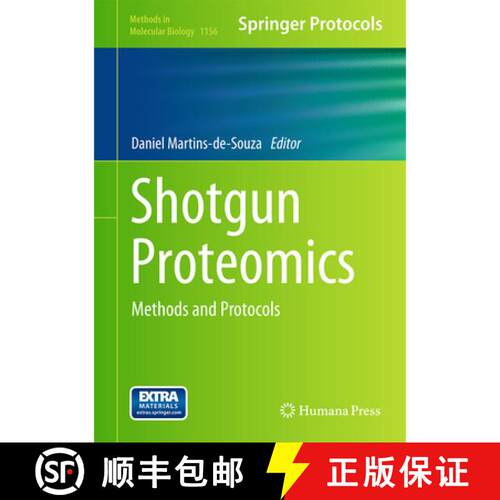 【3-4周达】精装 Shotgun Proteomics: Methods and Protocols [9781493906840]
