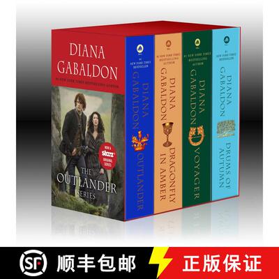 【3-4周达】Outlander 4-Copy Boxed Set: Outlander, Dragonfly in Amber, Voyager, Drums of Autumn [9781101887486]