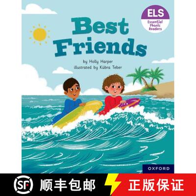 【3-4周达】Essential Letters and Sounds: Essential Phonic Readers: Oxford Reading Level 7: Best Friends [9781382039376]