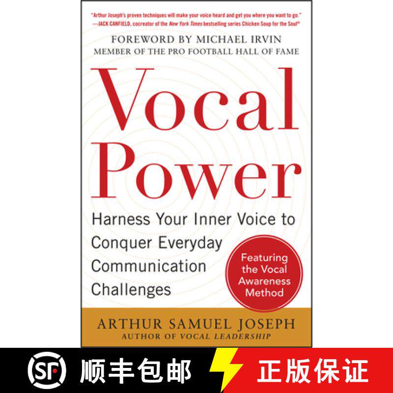 预订 Vocal Power: Harness Your Inner Voice to Conquer Everyday Communication Challenges, with a Forew... [9780071807753]