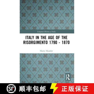 【3-4周达】Italy in the Age of the Risorgimento 1790 - 1870 [9780582491465]