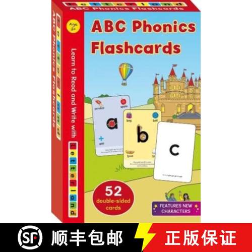 【3-4周达】ABC Phonics Flashcards [9781782488484]
