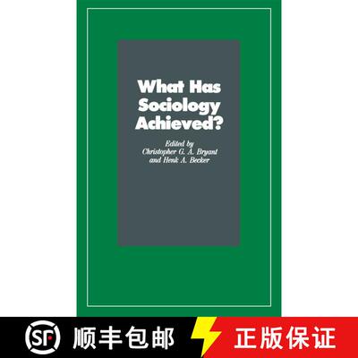 【3-4周达】What Has Sociology Achieved? [9780333460467]