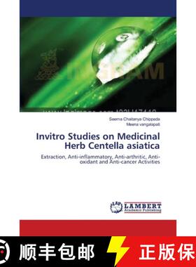 预订 Invitro Studies on Medicinal Herb Centella asiatica [9783659216428]