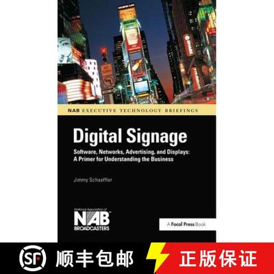 【3-4周达】Digital Signage: Software, Networks, Advertising, and Displays: A Primer for Understanding... [9781138173767]