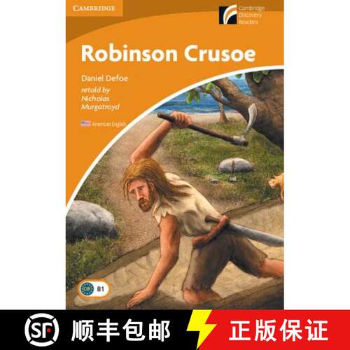 【3-4周达】Robinson Crusoe Level 4 Intermediate American English [9780521148900]