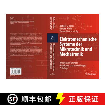 【3-4周达】Elektromechanische Systeme der Mikrotechnik und Mechatronik : Dynamischer Entwurf - Grundl... [9783540893172]
