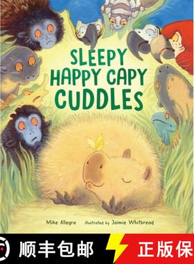 【3-4周达】Sleepy Happy Capy Cuddles [9781645675594]