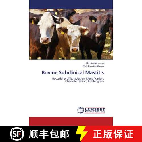 预订 Bovine Subclinical Mastitis [9783659406287]