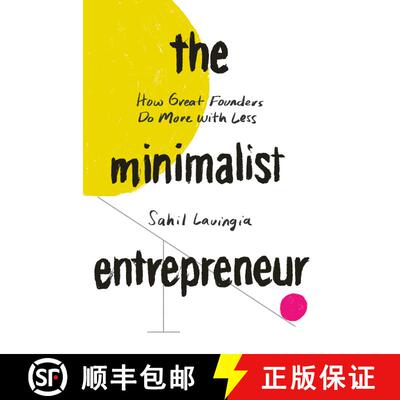 【3-4周达】精装 The Minimalist Entrepreneur: How Great Founders Do More with Less [9780593192399]