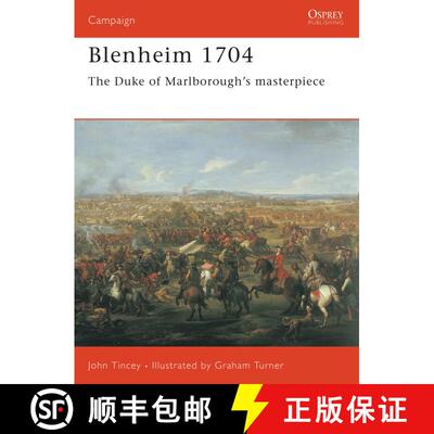 【3-4周达】Blenheim 1704: The Duke of Marlborough’s masterpiece [9781841767710]