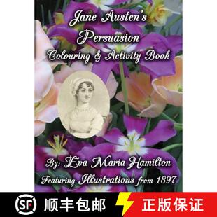 【3-4周达】Jane Austen's Persuasion Colouring & Activity Book: Featuring Illustrations from 1897 [9780994976932]