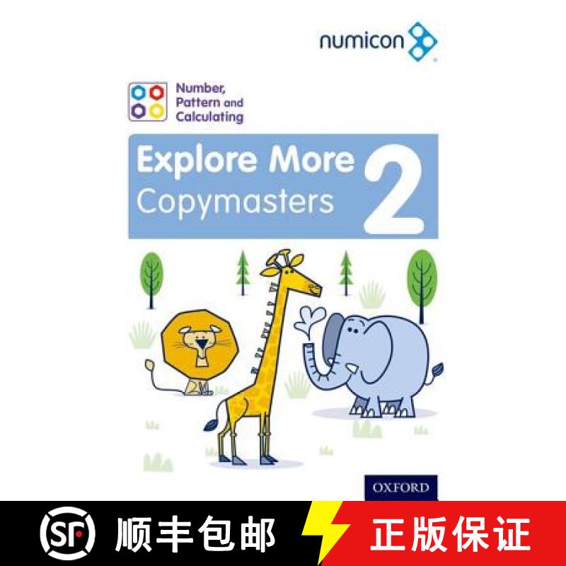 【2-3周达】Numicon: Number, Pattern and Calculating 2 Explore More Copymasters [9780198389583]