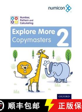 【3-4周达】Numicon: Number, Pattern and Calculating 2 Explore More Copymasters [9780198389583]
