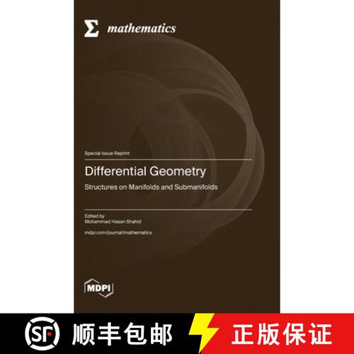 【3-4周达】精装 Differential Geometry: Structures on Manifolds and Submanifolds [9783725821891]