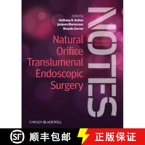 【3-4周达】精装 Natural Orifice Translumenal Endoscopic Surgery (Notes) - Textbook And Video Atlas [W... [9780470671030]
