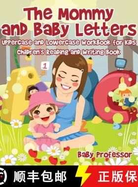 【3-4周达】The Mommy and Baby Letters - Uppercase and Lowercase Workbook for Kids | Children's Readin... [9781541940338]