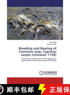 预订 Breeding and Rearing of Common carp, Cyprinus carpio (Linnaeus 1758) [9786200564382]