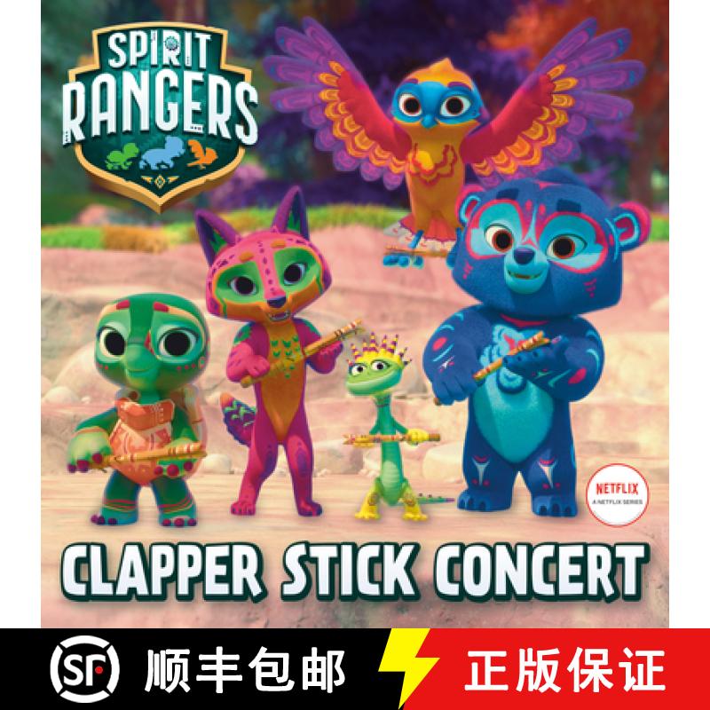 【4周达】Clapper Stick Concert (Spirit Rangers) [9780593571019]
