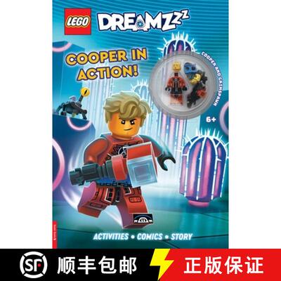 LEGO® DREAMZzz: Cooper in Action Activity Book (with Cooper LEGO minifigure and grimspawn mini-build) [9781837250011]
