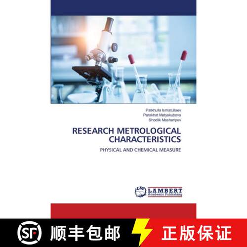 预订 Research Metrological Characteristics [9786205508954]