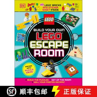 【3-4周达】Build Your Own LEGO Escape Room: With 49 LEGO Bricks and a Sticker Sheet to Get Started [9780744060980]