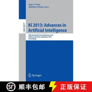 Artificial Advances Conference Intelligence Koblen... Annual 2013 German 4周达 9783642409417 36th