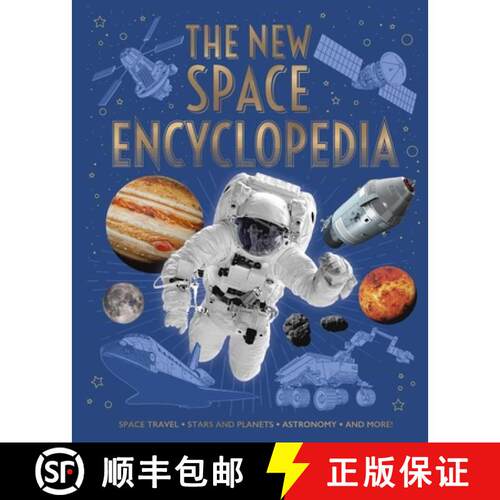 【3-4周达】精装 The New Space Encyclopedia: Space Travel, Stars and Planets, Astronomy, and More! [9781398836907]