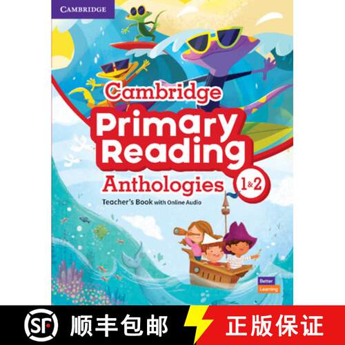 【3-4周达】Cambridge Primary Reading Anthologies Levels 1-2 Teacher's Book with Online Audio [9781108861052]