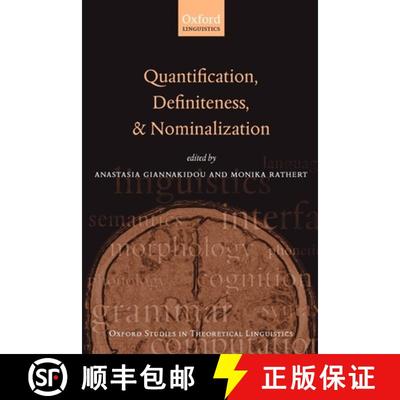 【3-4周达】Quantification, Definiteness, and Nominalization [9780199541096]