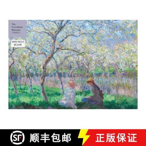 【3-4周达】Springtime (Le Printemps) 1000 Piece Jigsaw Puzzle: A Fitzwilliam Museum Publication [9781915530356]