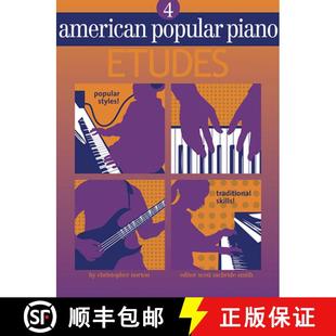 Piano Etudes Level 预订 9781897379158 Popular Four American