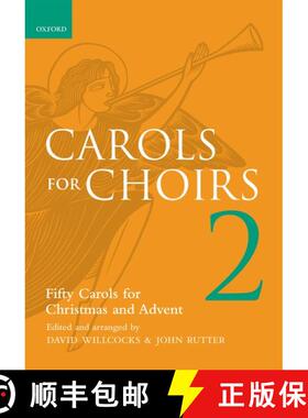 【3-4周达】Carols for Choirs 2: Vocal score (Vocal score) (Vocal score) [9780193535657]