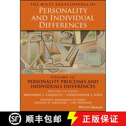 【3-4周达】精装 The Wiley Encyclopedia Of Personality And Individual Differences, Volume 3 [Wiley心理学] [9781119057536]