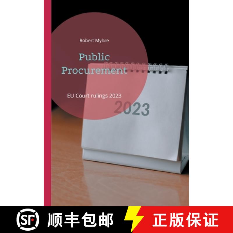 【3-4周达】Public Procurement: EU Court rulings 2023 [9788284512273]