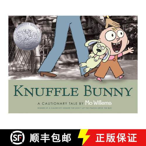 【3-4周达】精装 Knuffle Bunny: A Cautionary Tale [9780786818709]