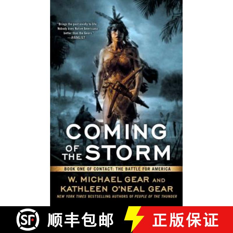 【3-4周达】Coming of the Storm: Book One of Contact: The Battle for Americavolume 3 [9781501172632]