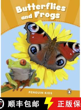 【3-4周达】Level 3: Butterflies and Frogs CLIL AmE [9781447944355]