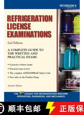 预订 Refrig Licens Exam [9780768910193]