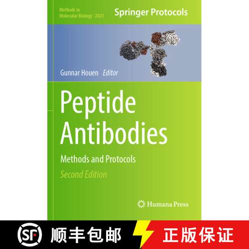 【3-4周达】Peptide Antibodies: Methods and Protocols (Second Edition 2024) [9781071639160]