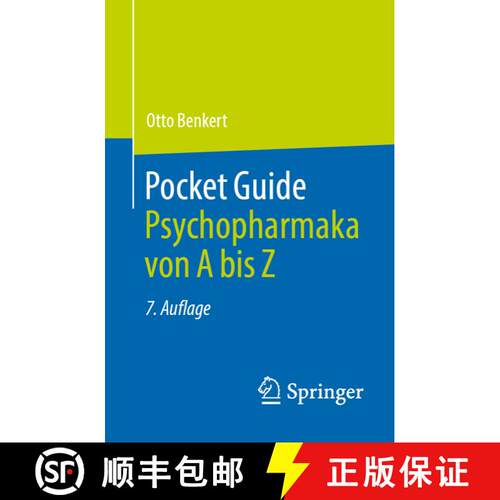 【3-4周达】Pocket Guide Psychopharmaka von A bis Z (7. Auflage 2024) [9783662692608]